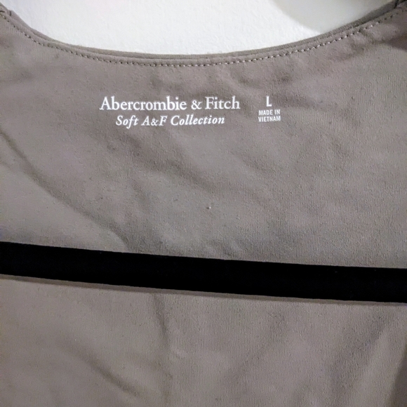 Abercrombie & Fitch grey tank top size L - Picture 3 of 3